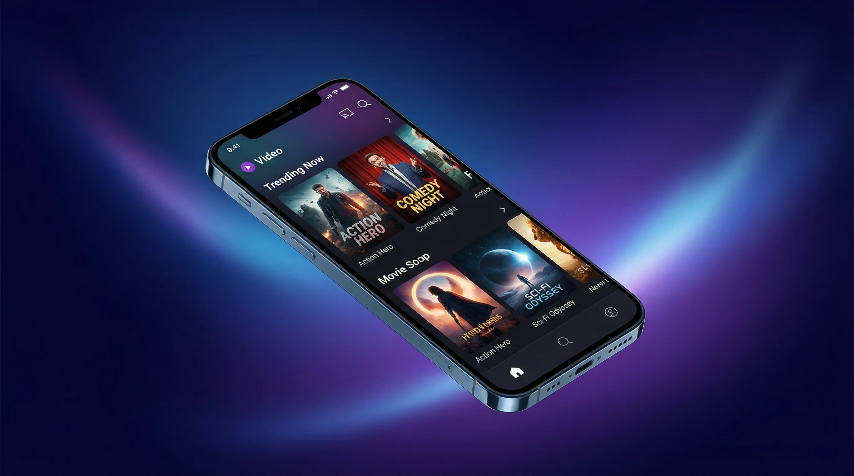 苍井空官方客户端手机界面展示